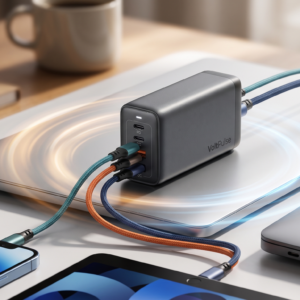 VoltPulse 65W GaN Fast Charger